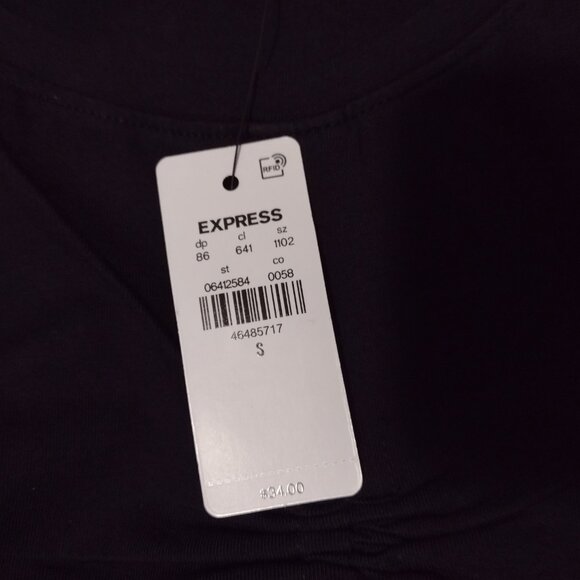 Express Black Stretch Sleeveless Top - Picture 5 of 8